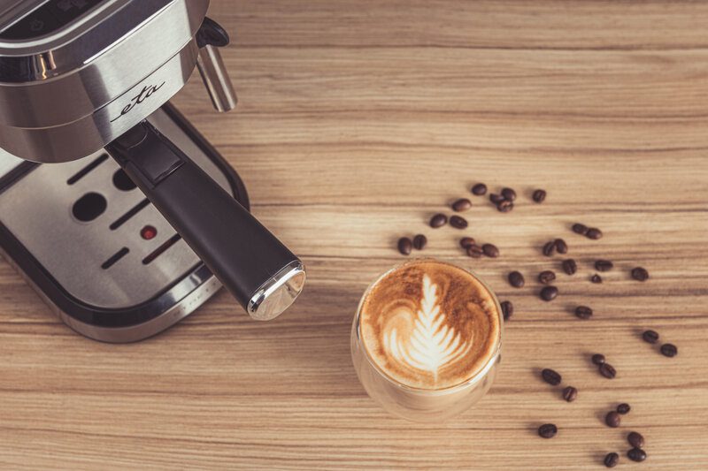 ETA 2180 90000 Stretto karcsú presszó kávéfőző tejhabosítóval – 5. kép