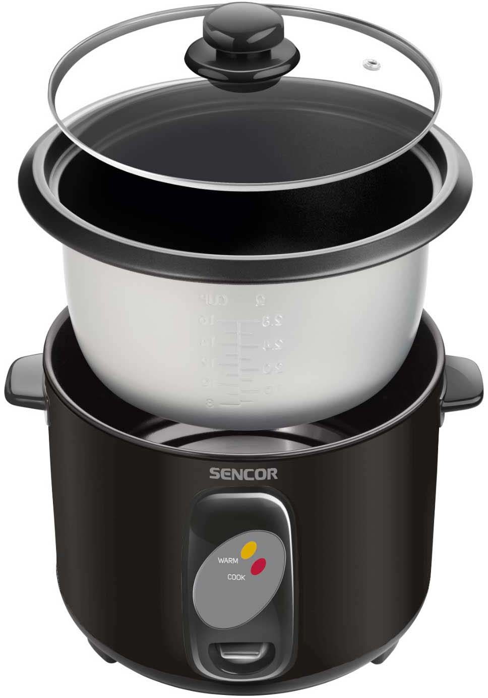 SENCOR SRM 1001BK automata rizsfőző 1 literes kapacitással – 2. kép