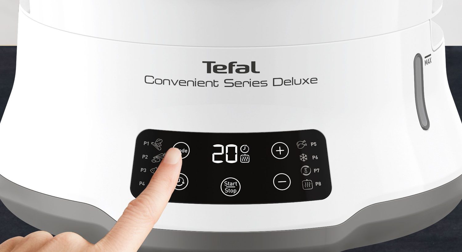 TEFAL VC502D10 9 literes ételpároló és rizsfőző – 2. kép