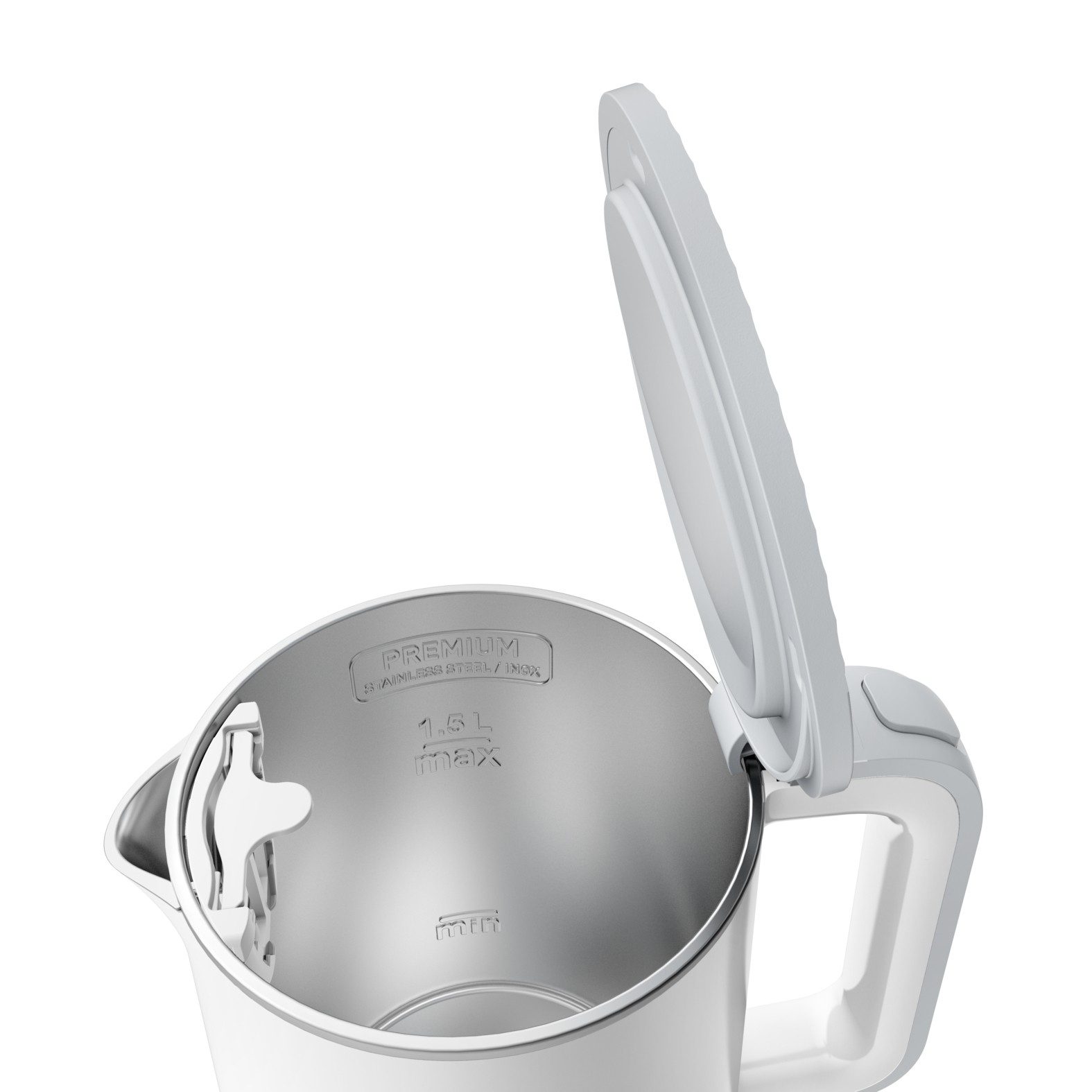 TEFAL KO693110 Sense fehér digitális vízforraló, 1,5 l – 3. kép