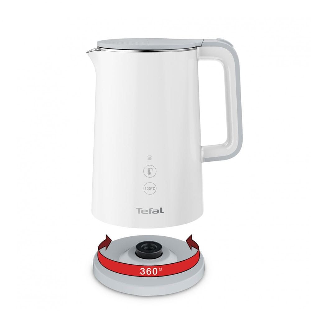TEFAL KO693110 Sense fehér digitális vízforraló, 1,5 l – 4. kép