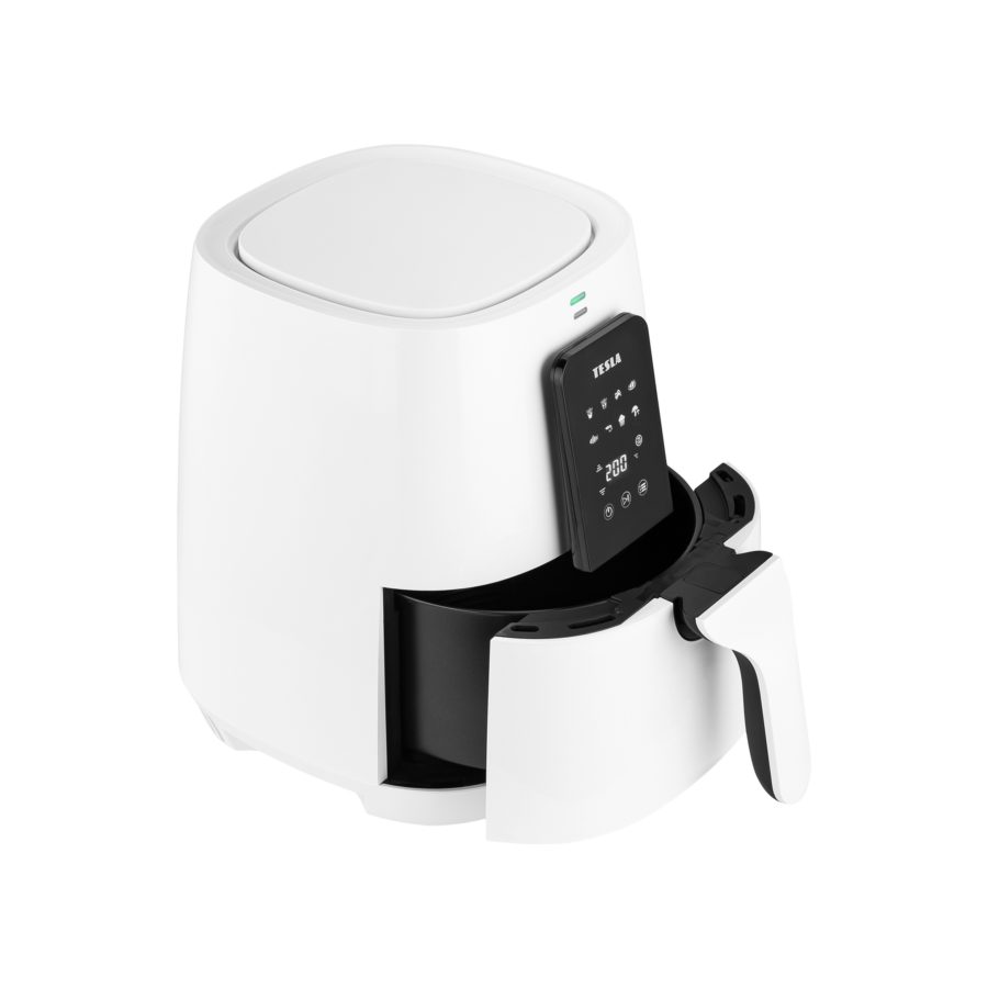 TESLA AirCook Q30 multifunkciós digitális forrólevegős sütő, 3,8 l, 1300 W, fehér – 3. kép