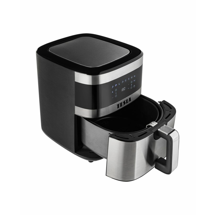 TESLA AirCook Q60 multifunkciós digitális forrólevegős sütő, 6 l, 1500 W – 2. kép
