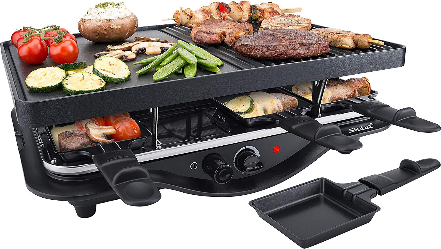 STEBA RC 28 raclette grill 8 személyre, 1400 W teljesítménnyel – 3. kép