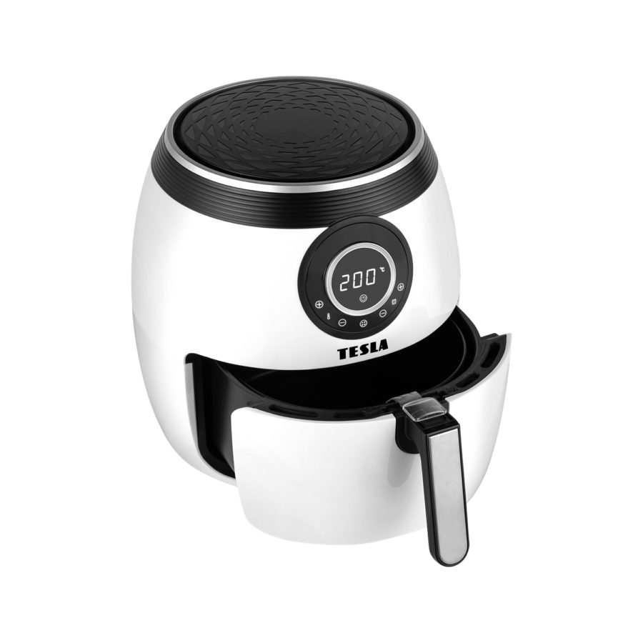 TESLA AirCook Q50 XL multifunkciós digitális forrólevegős sütő, fehér – 3. kép
