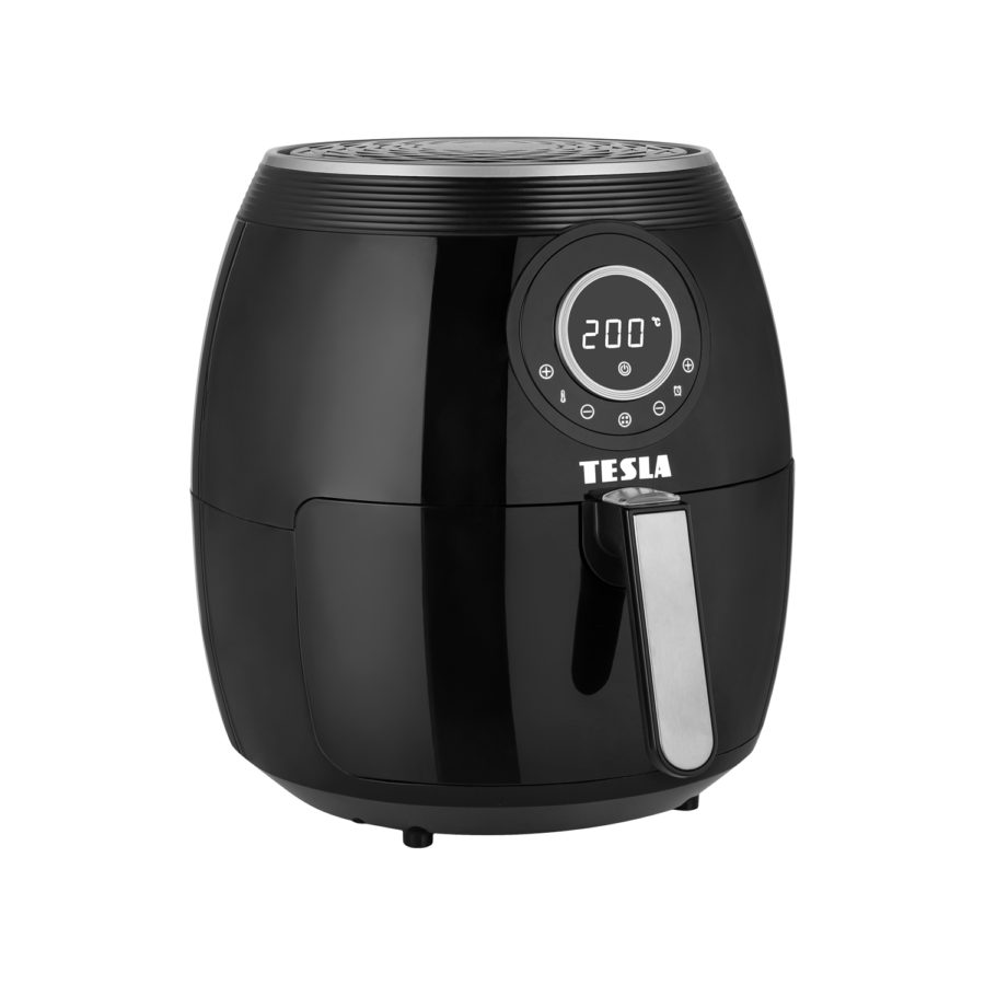 TESLA AirCook Q50 XL multifunkciós digitális forrólevegős sütő, fekete – 2. kép