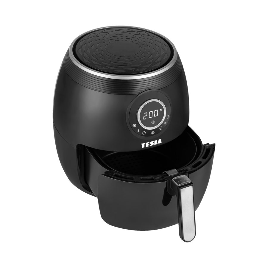 TESLA AirCook Q50 XL multifunkciós digitális forrólevegős sütő, fekete – 3. kép