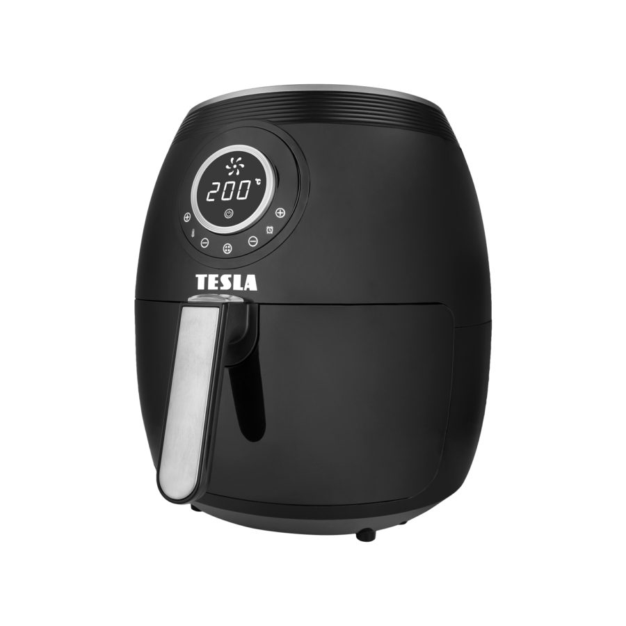 TESLA AirCook Q50 XL multifunkciós digitális forrólevegős sütő, fekete – 4. kép