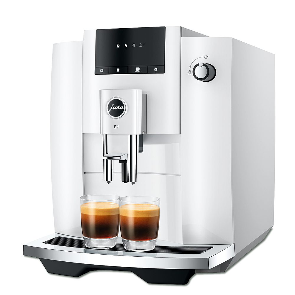 JURA 3301249 E4 Pianowhite automata kávéfőző, 15 bar, 6-féle választék, 1,9 literes víztartály – 2. kép