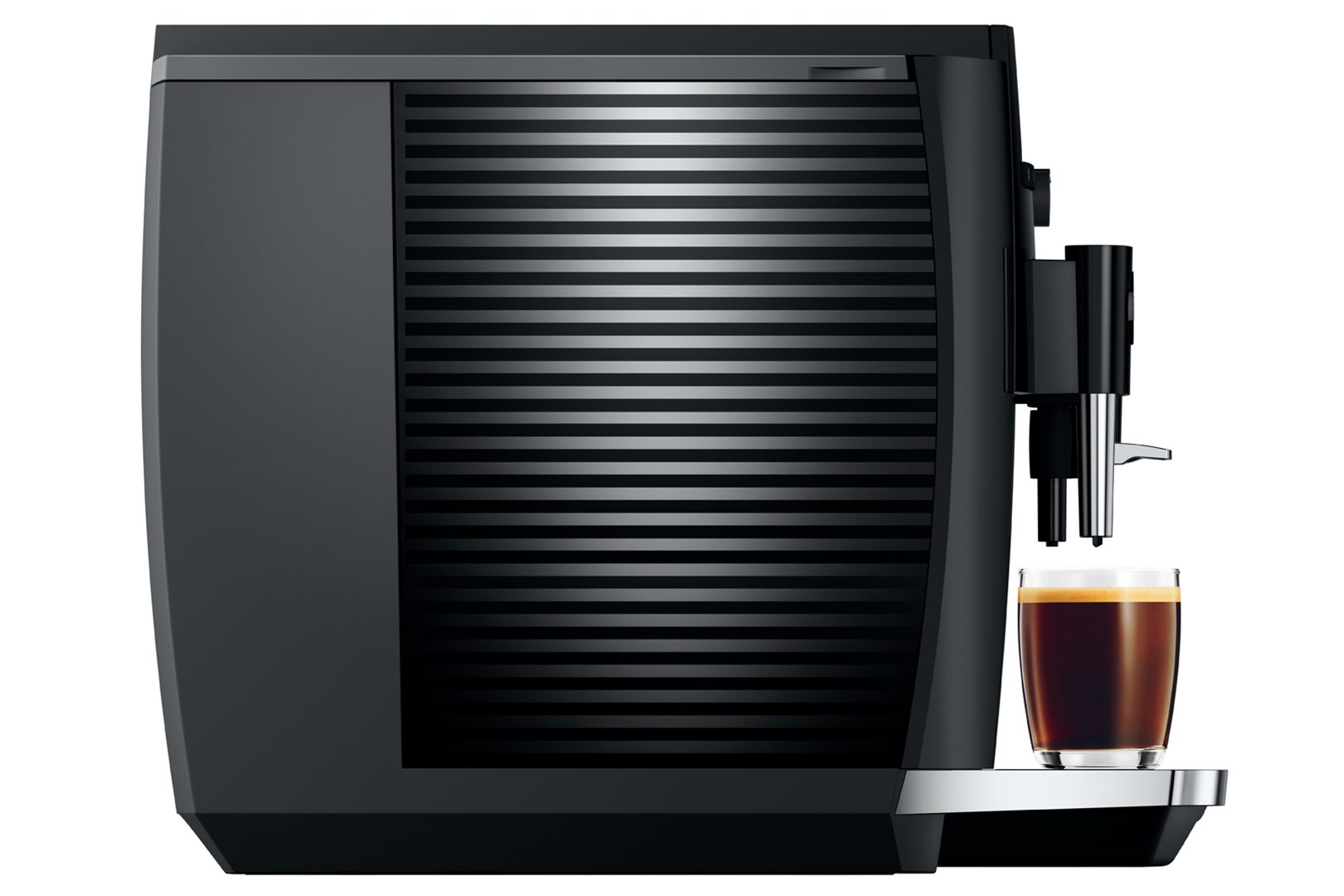 JURA E4 Piano Black (EA) automata kávéfőző forróvíz-készítéssel – 4. kép