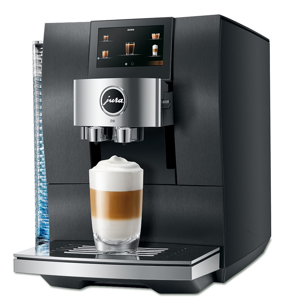 JURA 3301249 Z10 Alumínium Black automata kávéfőző cold brew funkcióval – 2. kép
