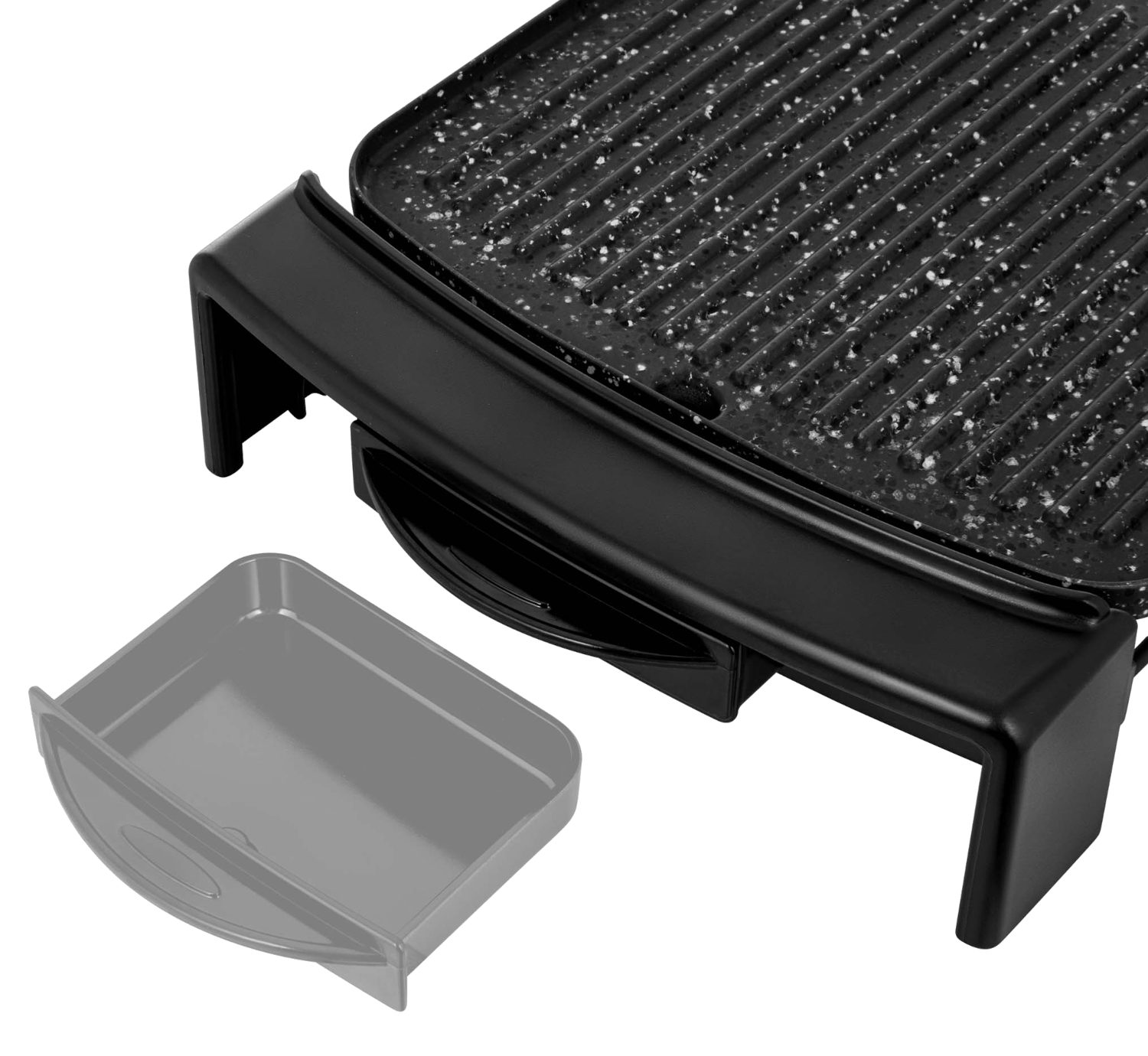 SENCOR SBG 104BK elektromos grillsütő gránit sütőlappal – 2. kép