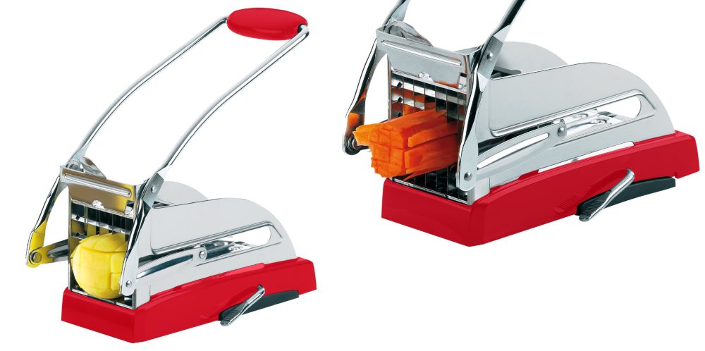 ZOKURA Z1199 mechanikus burgonyaszeletelő 9 és 14 mm-es betétekkel – 3. kép