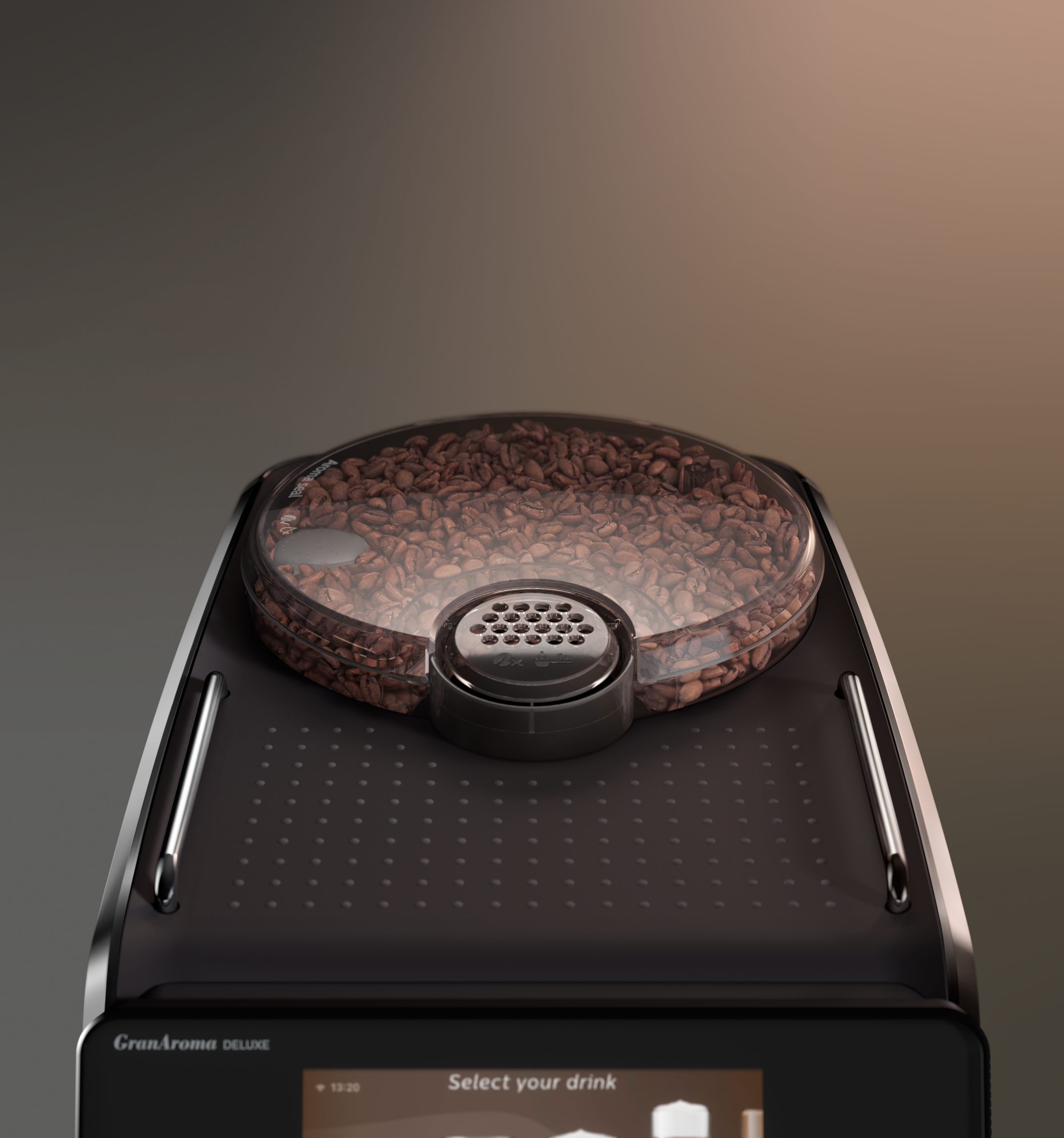 SAECO GranAroma Deluxe SM6685/00 automata kávéfőző LattePerfetto tejrendszerrel – 10. kép