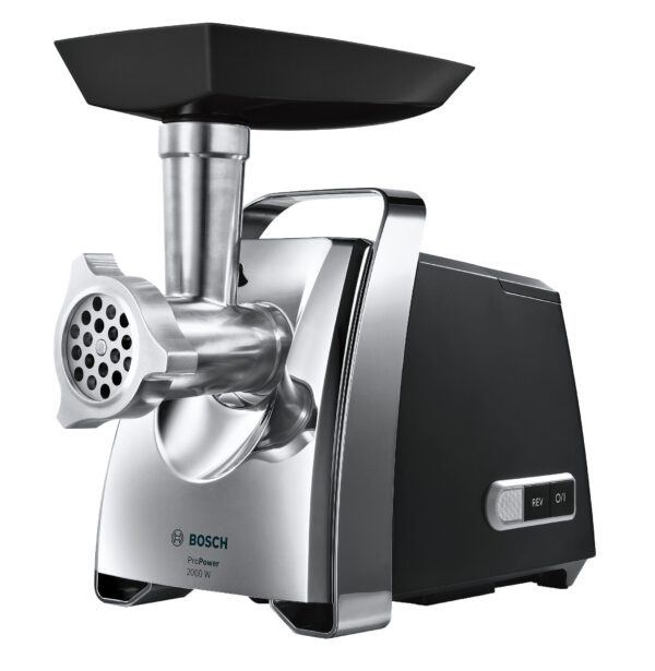 BOSCH MFW67440 húsdaráló 2000 W-os csúcsteljesítménnyel és reszelőfeltéttel