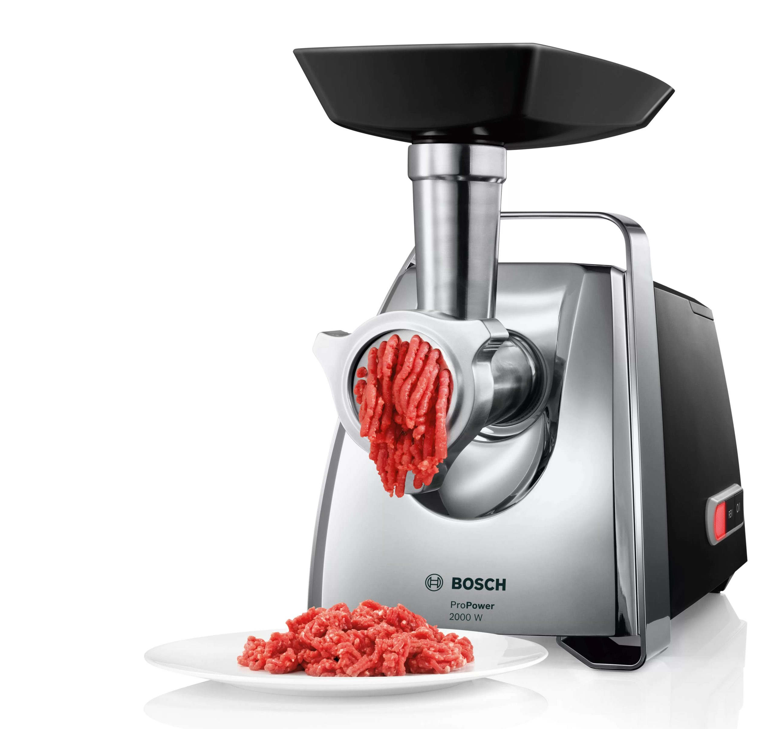 BOSCH MFW67440 húsdaráló 2000 W-os csúcsteljesítménnyel és reszelőfeltéttel – 8. kép