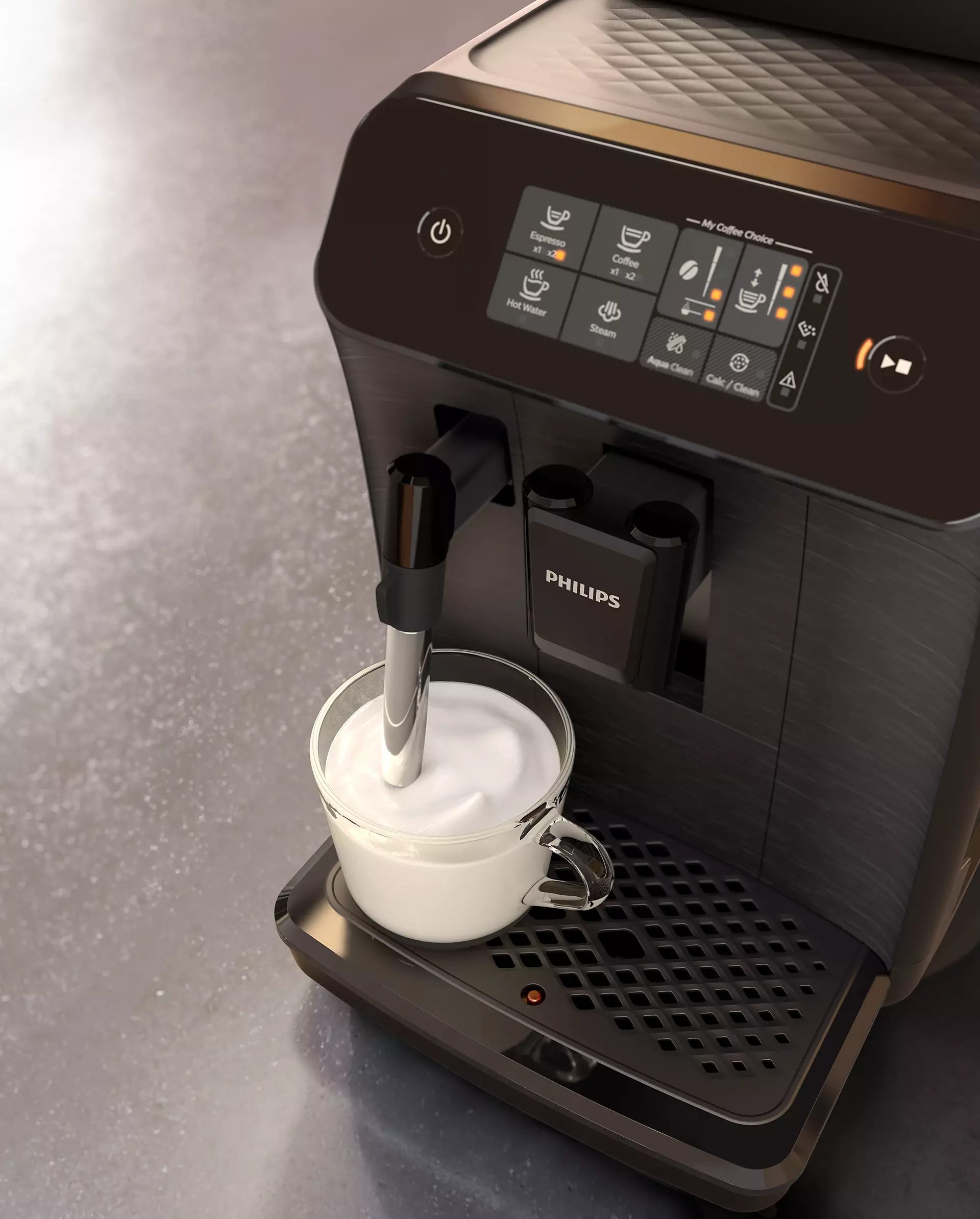 PHILIPS EP0820/00 Series 800 automata kávéfőző klasszikus tejhabosítóval – 5. kép