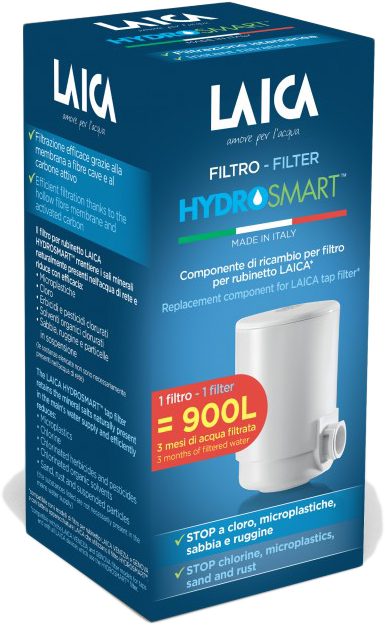 LAICA Hydrosmart mikroplasztik-stop csere szűrőbetét, 900 liter / 3 hónap – 3. kép