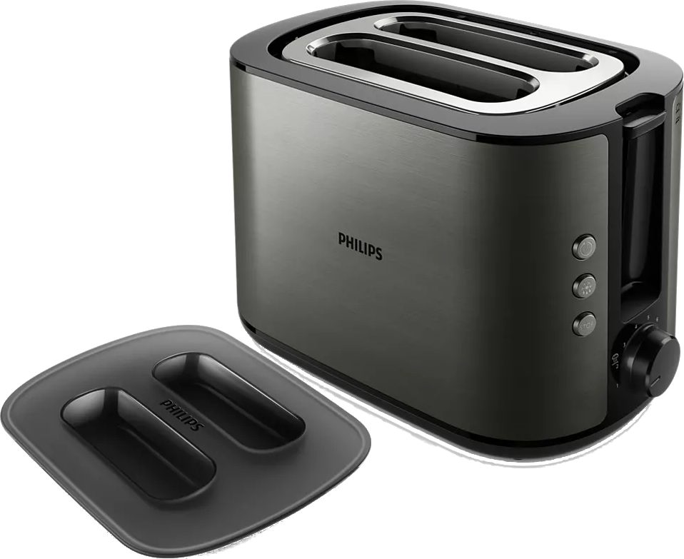 PHILIPS HD2651/80 Viva Collection fém kenyérpirító 950 W teljesítménnyel – 2. kép