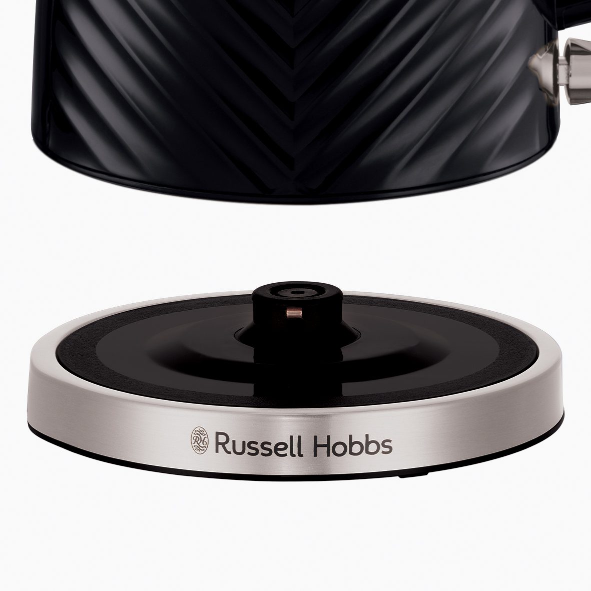 RUSSELL HOBBS 26380-70/RH Groove fekete vízforraló kék megvilágítással – 3. kép
