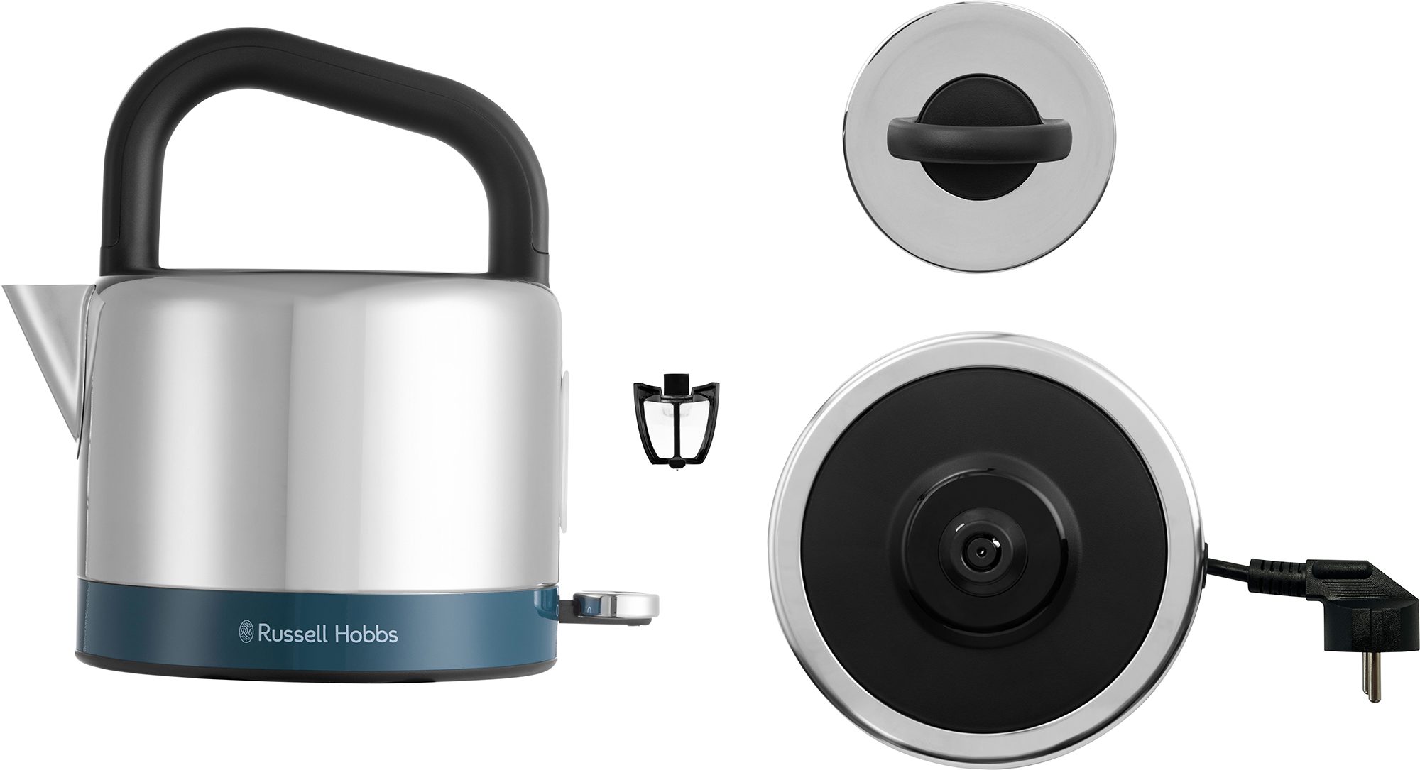 RUSSELL HOBBS 26421-70/RH Distinctions óceánkék vízforraló, 1,5 l – 2. kép