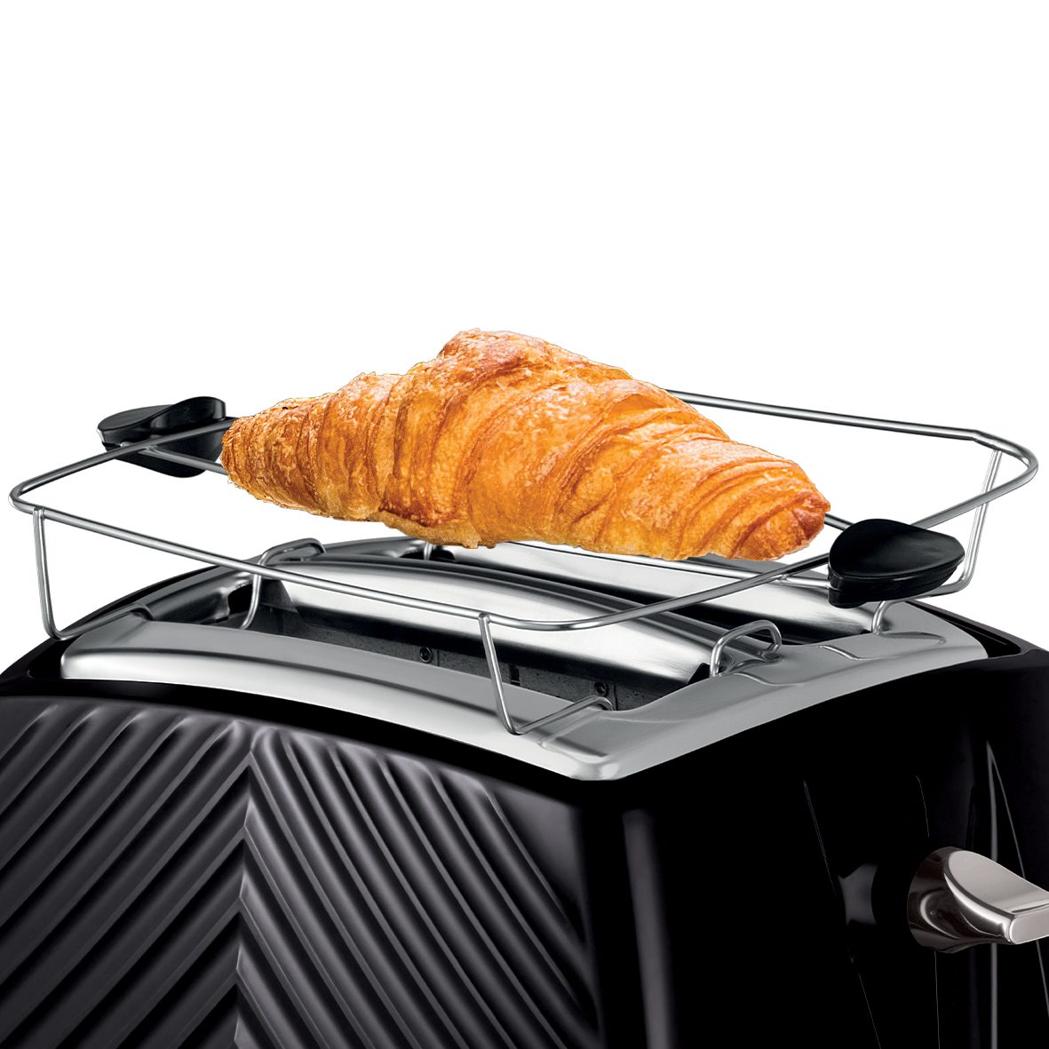 RUSSELL HOBBS 26390-56/RH Groove kétszeletes kenyérpirító, fekete – 3. kép