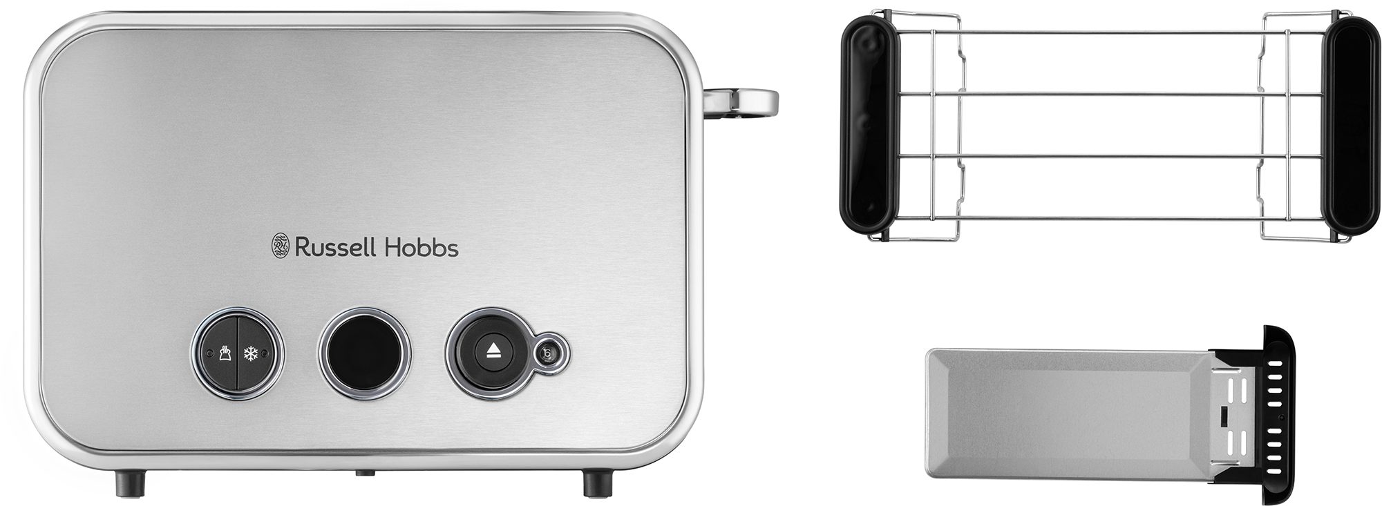 RUSSELL HOBBS 26432-56/RH Distinctions két szeletes kenyérpirító, titán – 10. kép