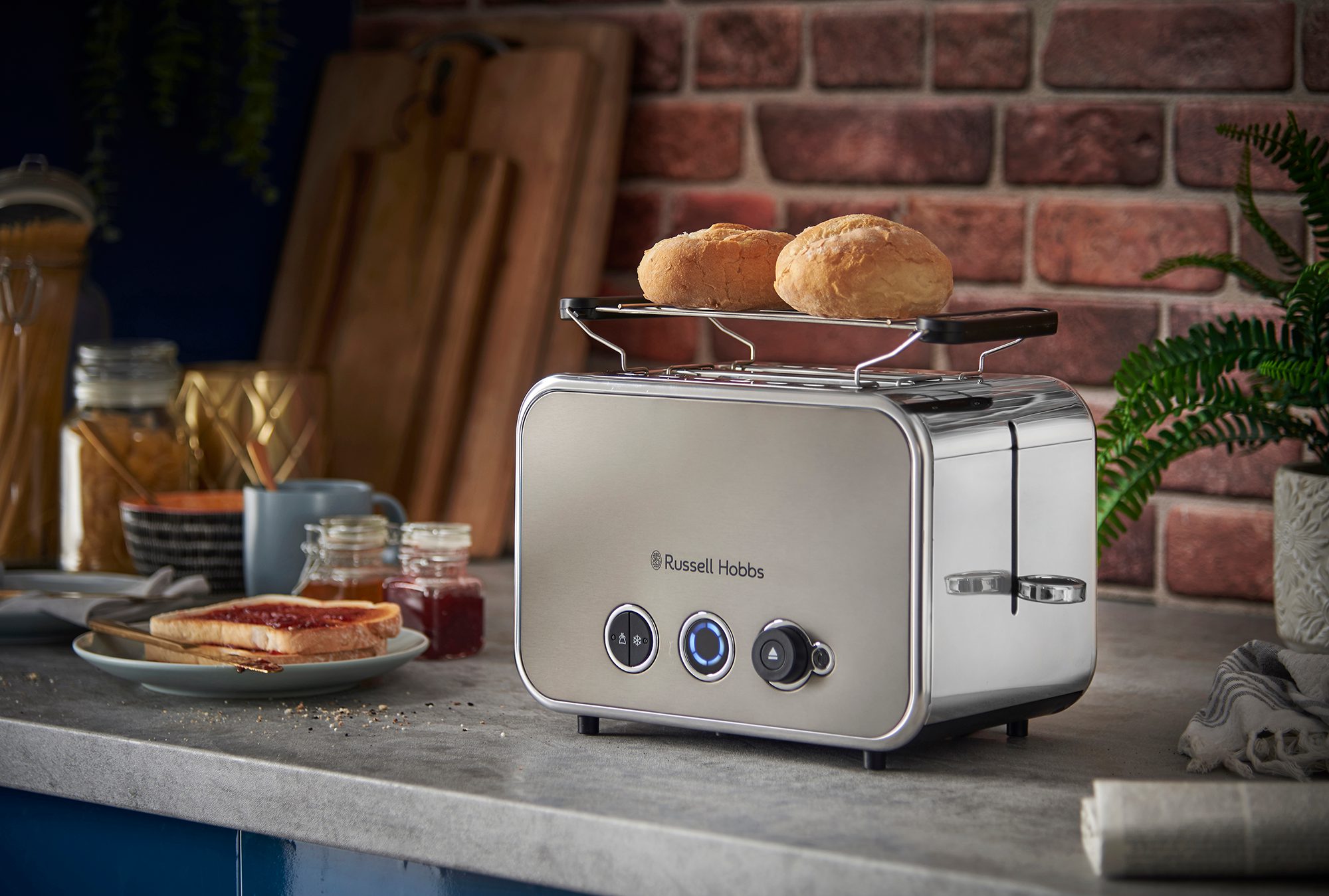 RUSSELL HOBBS 26432-56/RH Distinctions két szeletes kenyérpirító, titán – 13. kép