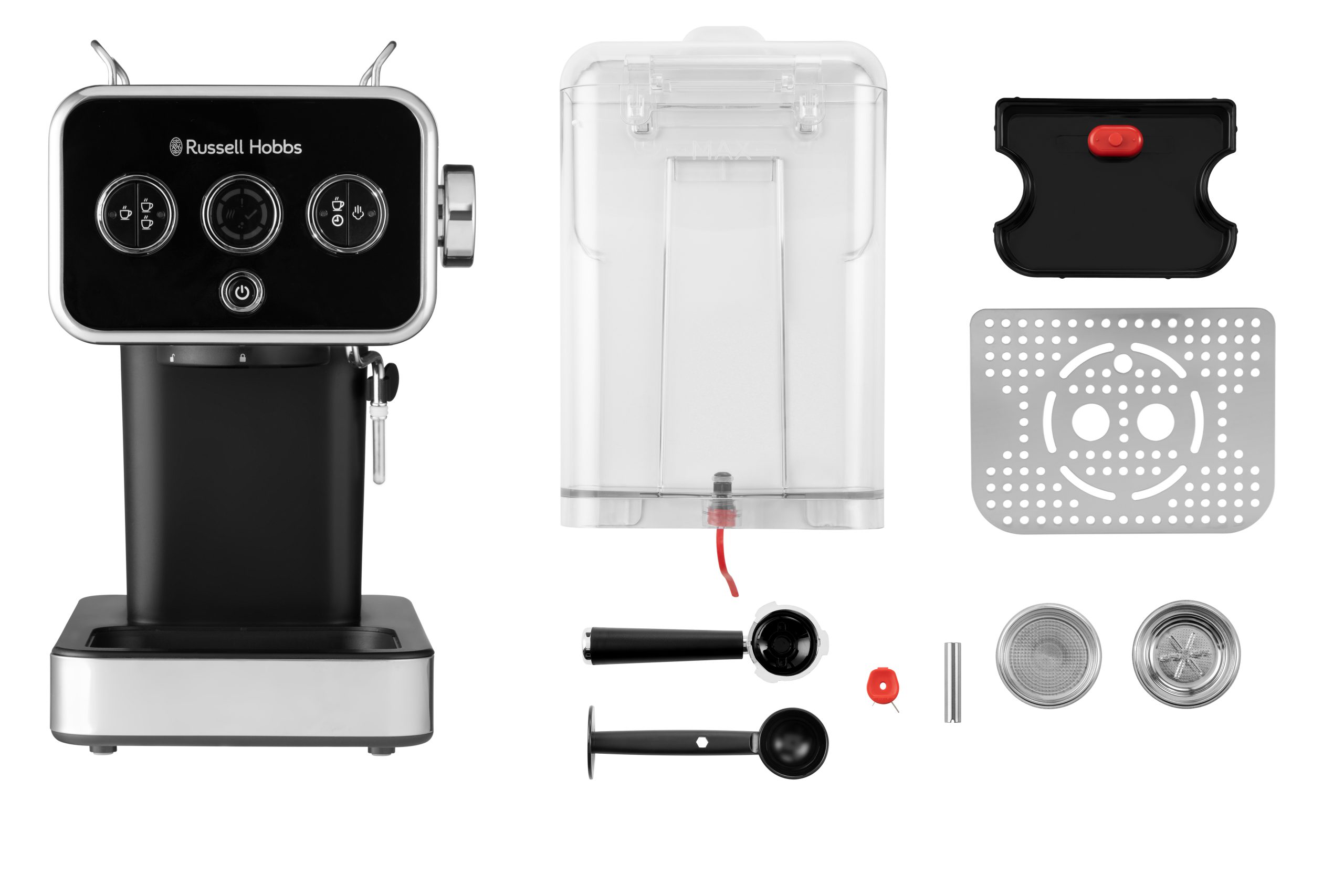 RUSSELL HOBBS 26450-56/RH Distinctions fekete eszpresszó kávéfőző – 10. kép