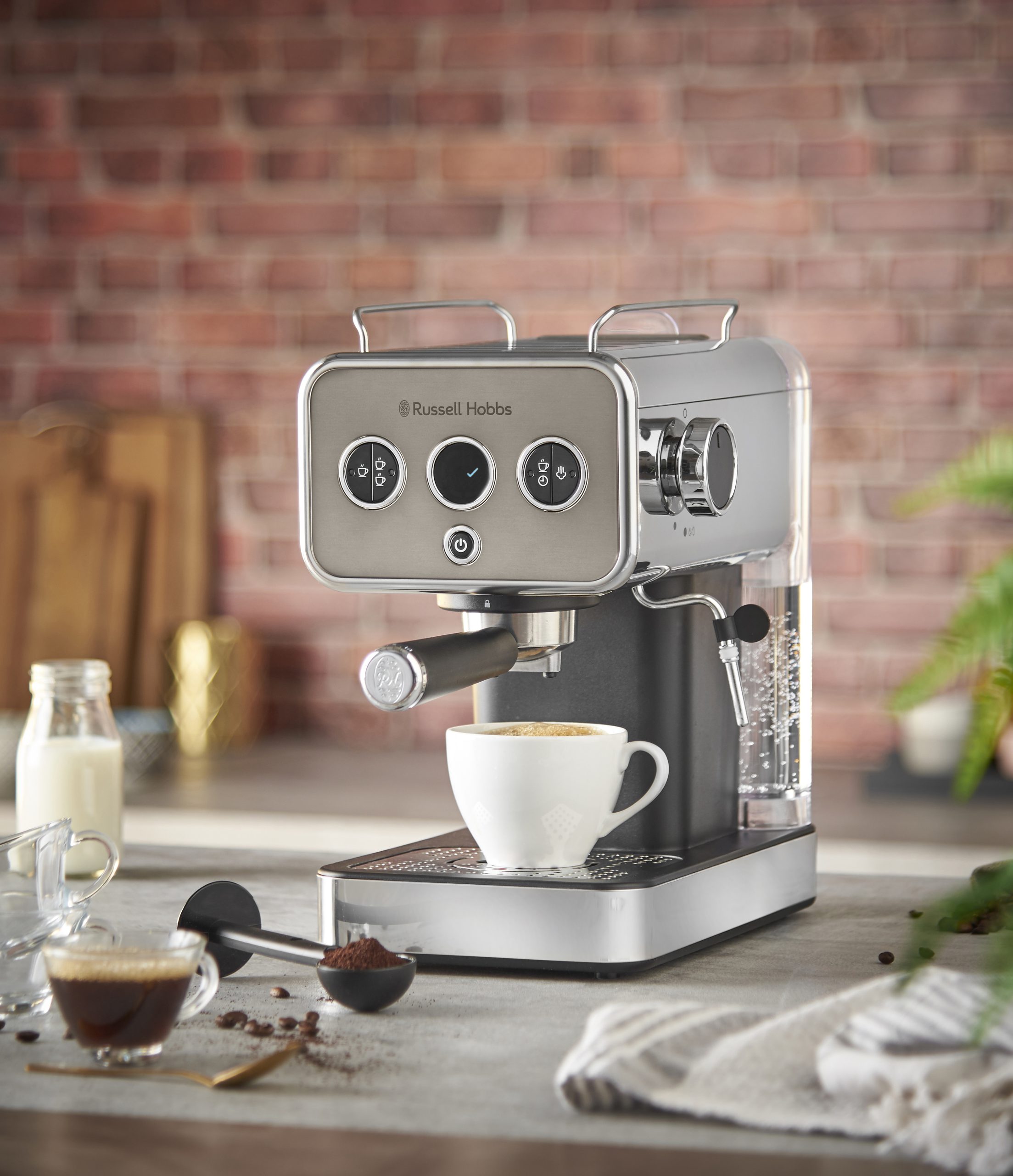 RUSSELL HOBBS 26452-56/RH Distinctions titán eszpresszó kávéfőző – 12. kép