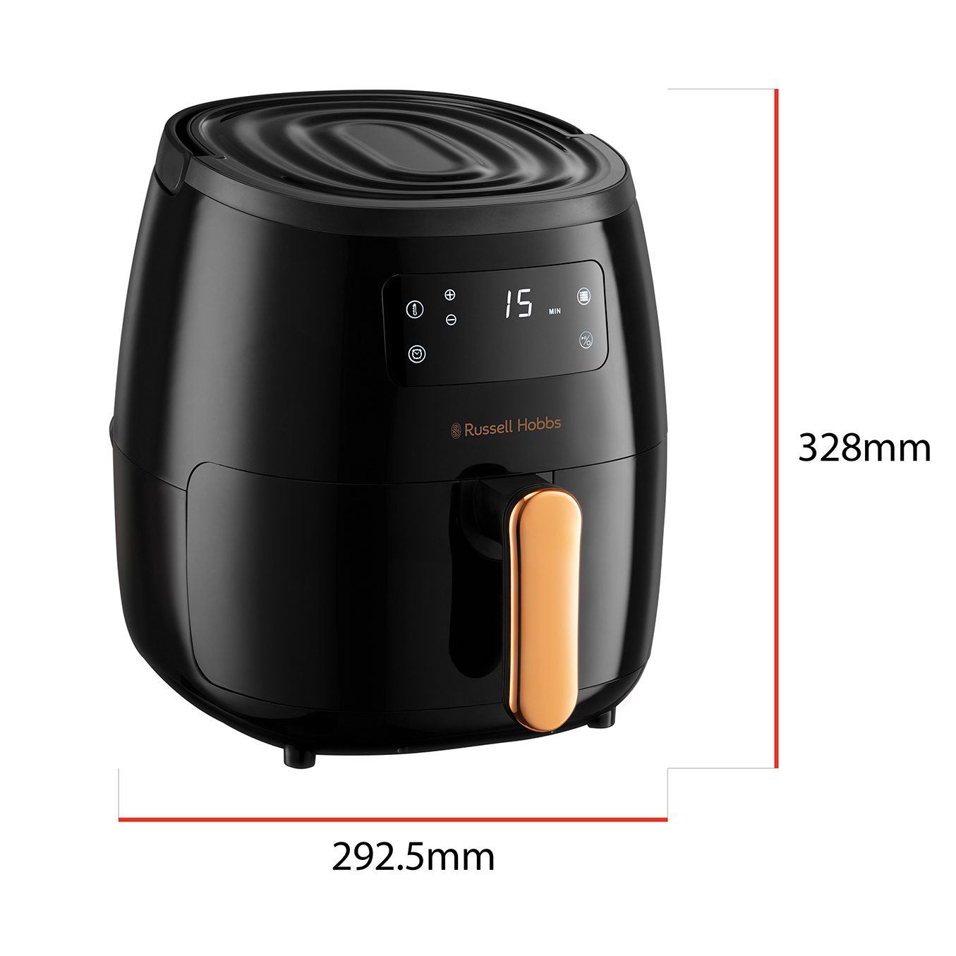 RUSSELL HOBBS 26510-56/RH SatisFry Air Large 5 l-es forrólevegős sütő – 6. kép