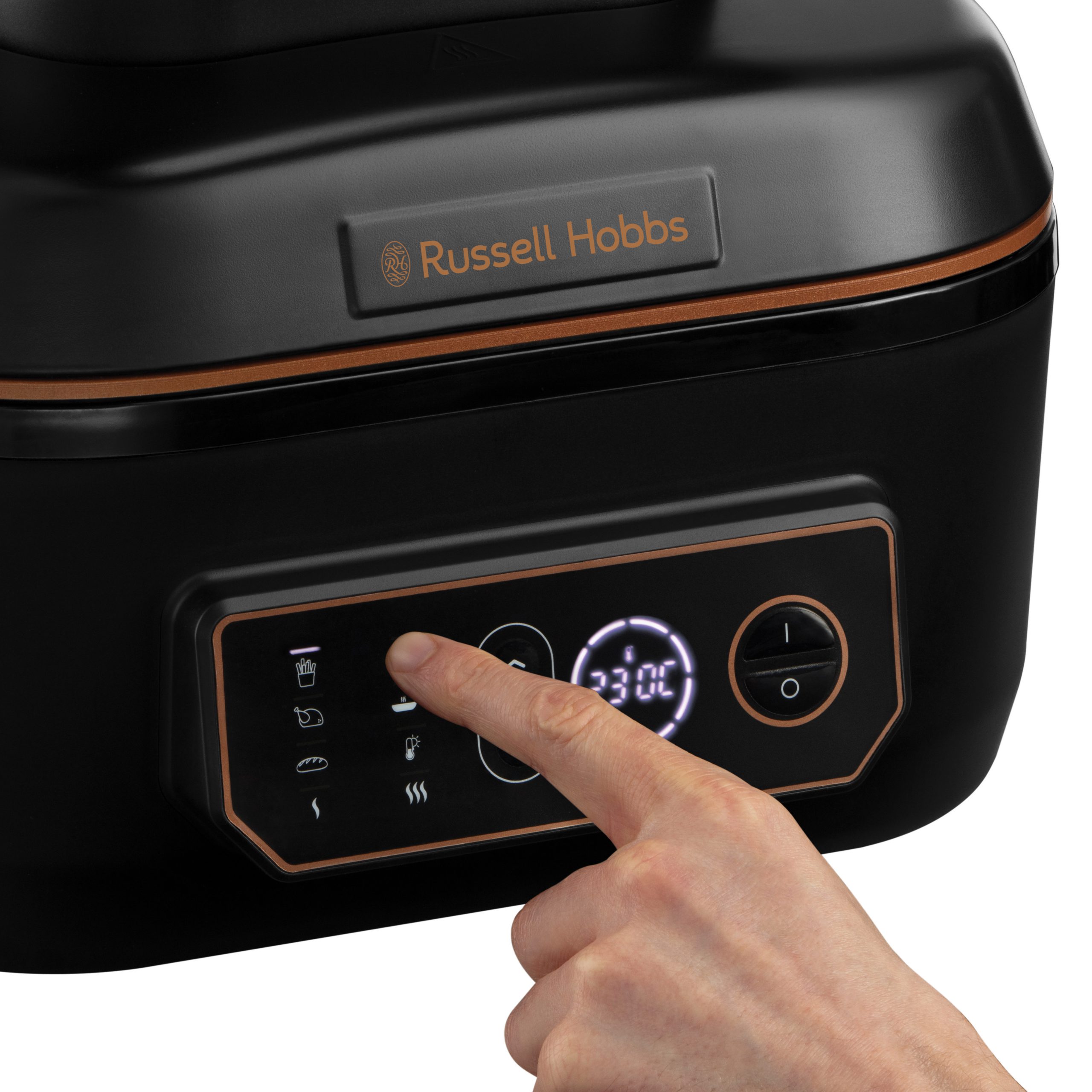 RUSSELL HOBBS 26520-56/RH SatisFry Air & Grill Multi 5,5 l-es forrólevegős sütő – 4. kép