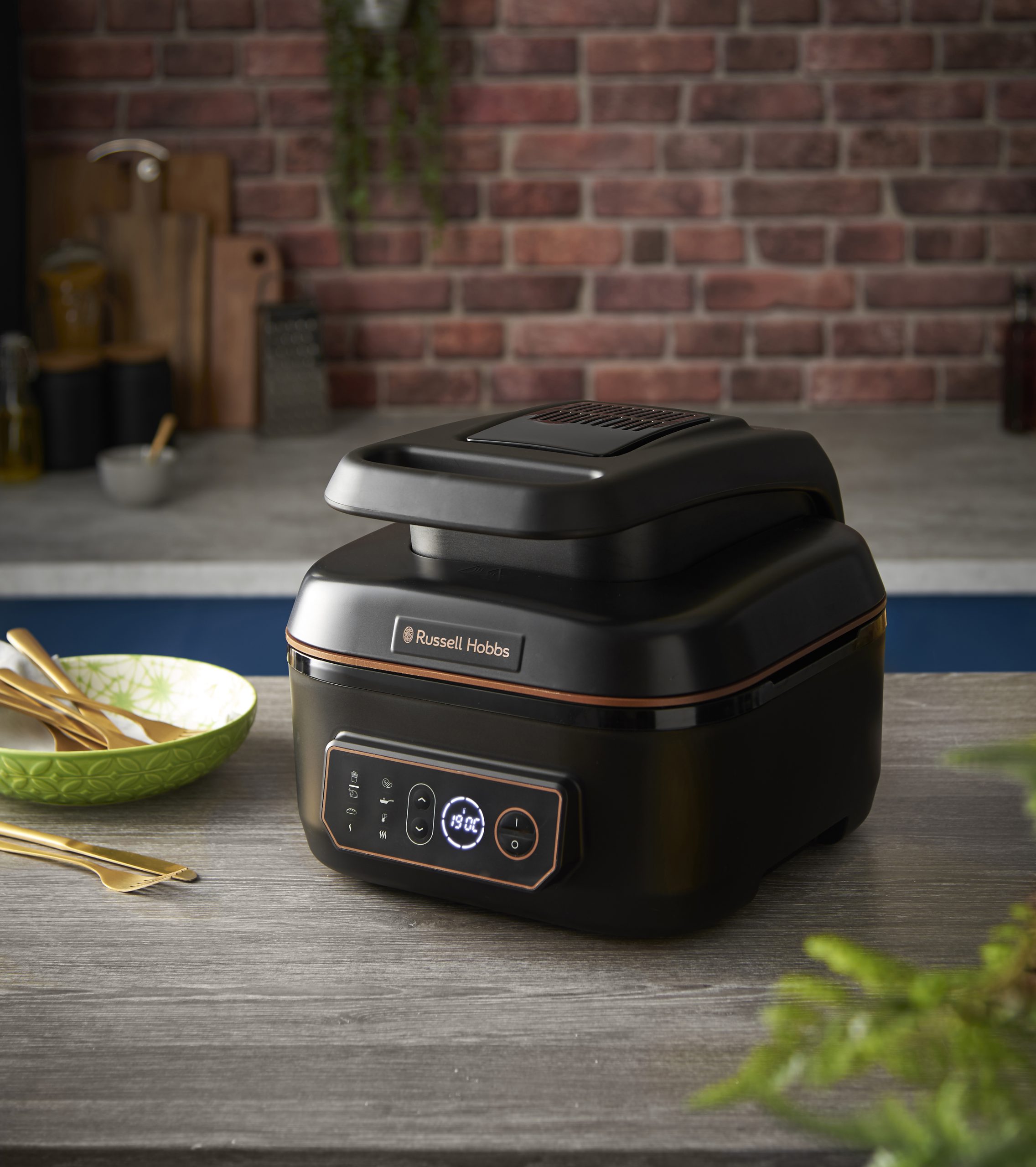RUSSELL HOBBS 26520-56/RH SatisFry Air & Grill Multi 5,5 l-es forrólevegős sütő – 10. kép