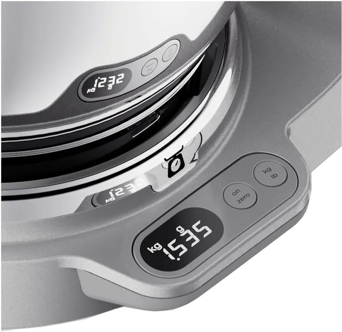 KENWOOD KVL85.004SI Titanium Chef Baker konyhai robotgép beépített mérleggel – 4. kép
