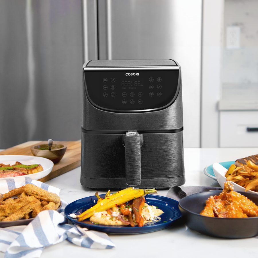 COSORI CP158-AF-RXB Premium fekete forrólevegős sütő, 5,5 l – 12. kép
