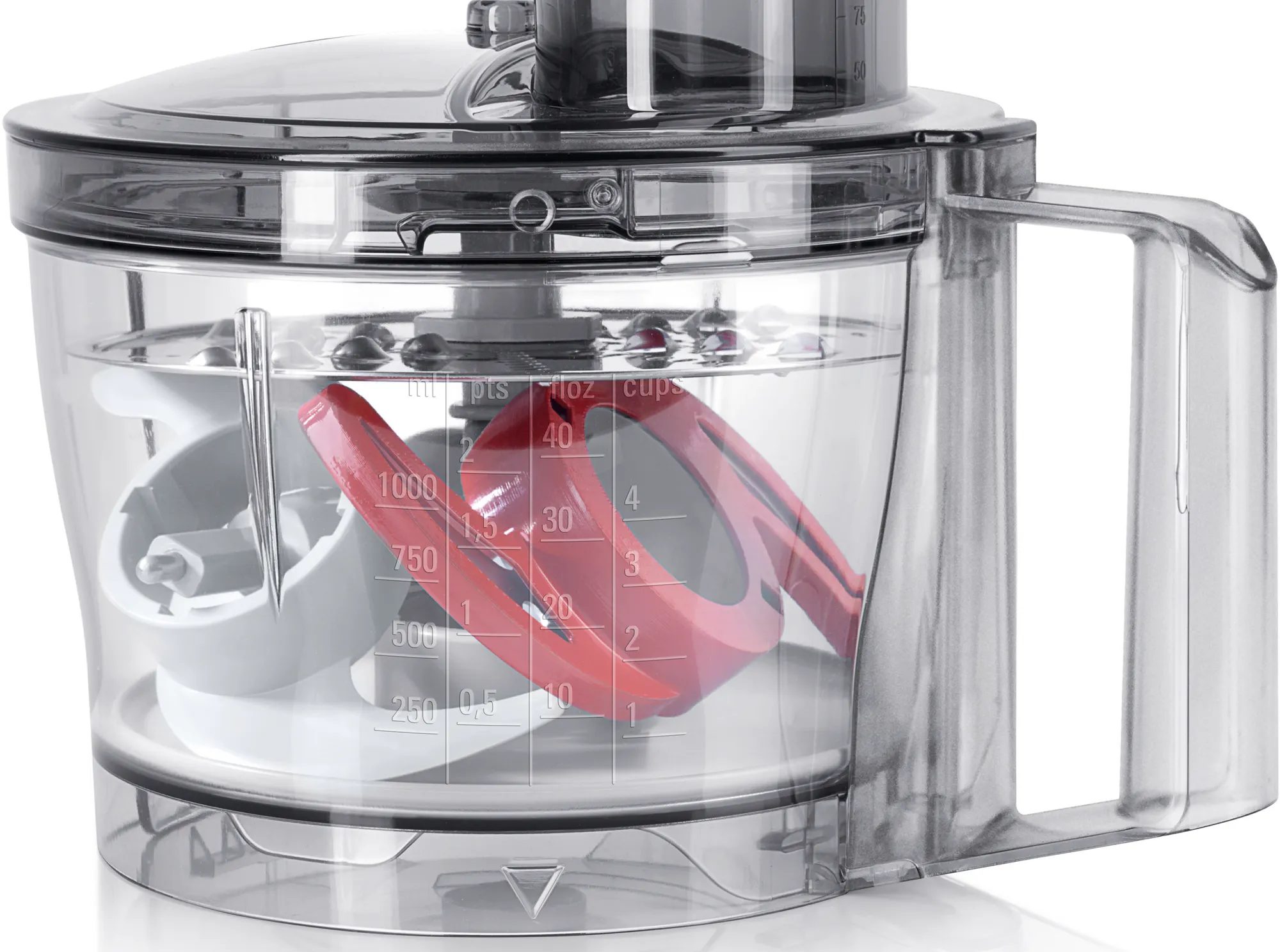 BOSCH MCM3501M kompakt konyhai robotgép 800 W teljesítménnyel, fekete/inox – 4. kép