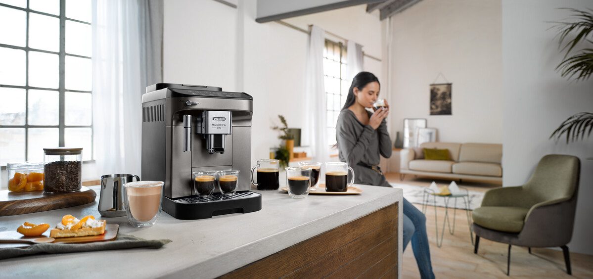 DE-LONGHI Magnifica Evo ECAM290.42.TB automata kávéfőző titánium-fekete kivitelben – 8. kép