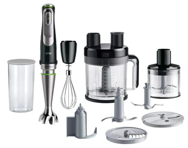 BRAUN MQ9195XLI botmixer XL robotgéppel és sokoldalú tartozékokkal