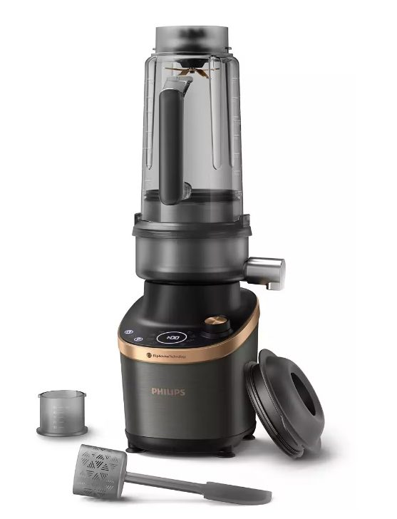 PHILIPS Flip&Juice HR3770/00 1500 W-os turmixgép gyümölcscentrifuga-modullal – 2. kép