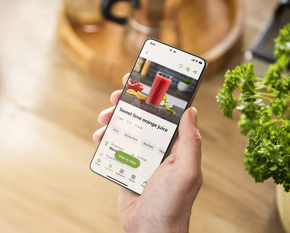 PHILIPS Flip&Juice HR3770/00 1500 W-os turmixgép gyümölcscentrifuga-modullal – 7. kép