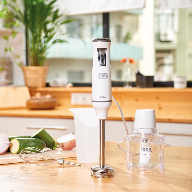 BLACK+DECKER BXHBA600E 600 W-os botmixer szett 20 sebességfokozattal – 14. kép