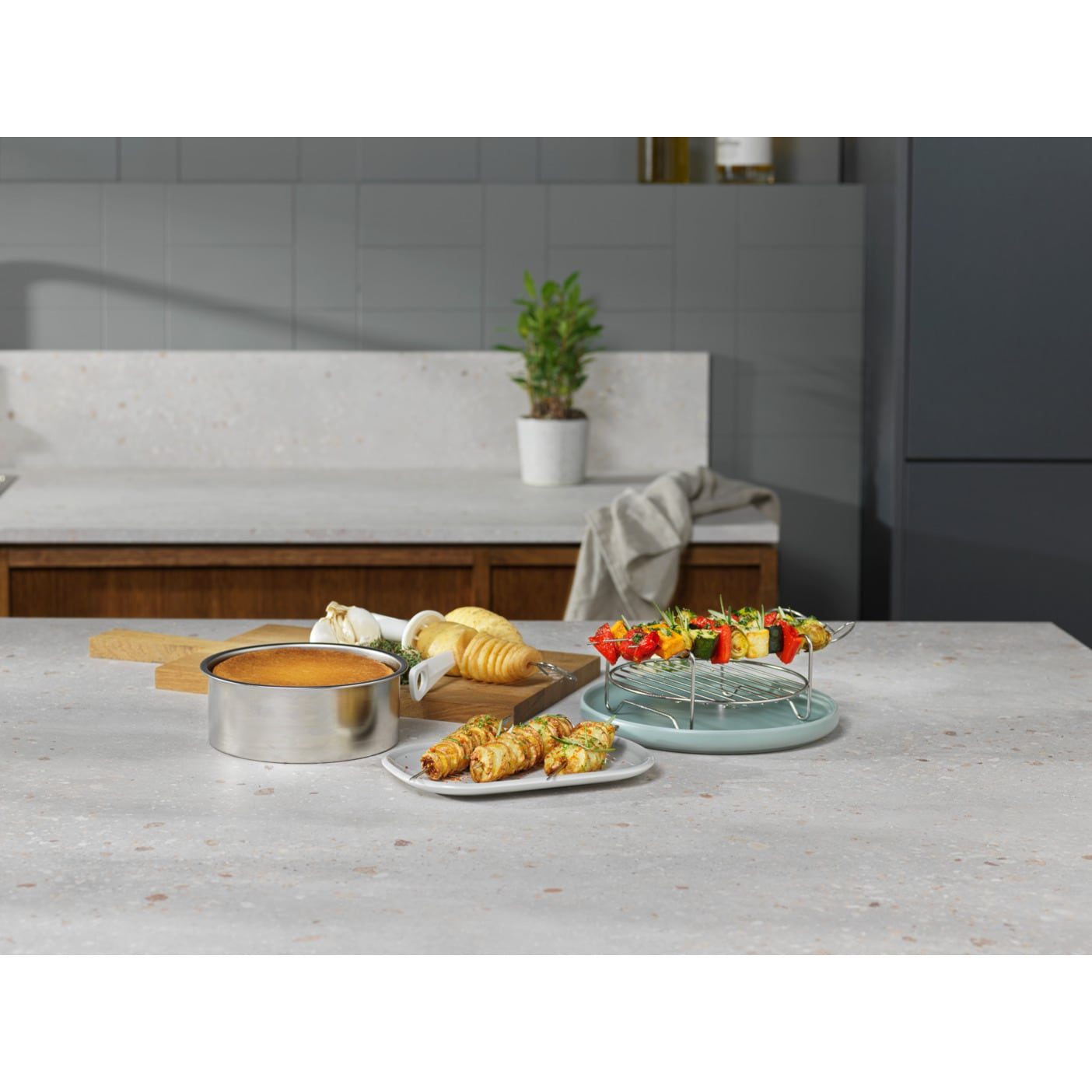 ELECTROLUX EAFEK1 6 részes airfryer tartozékkészlet – 2. kép
