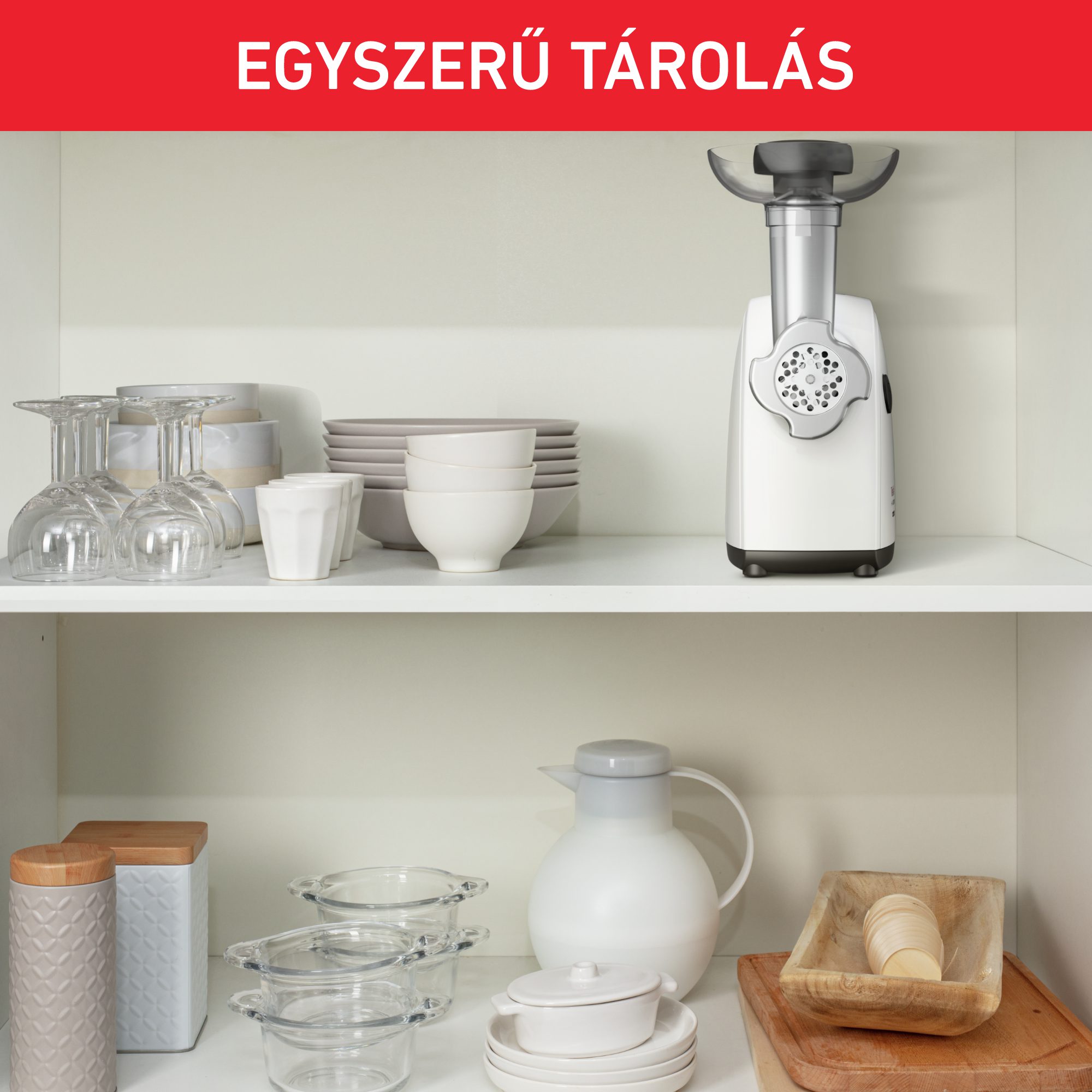 TEFAL NE463138 HV4 6 az 1-ben fehér húsdaráló – 4. kép