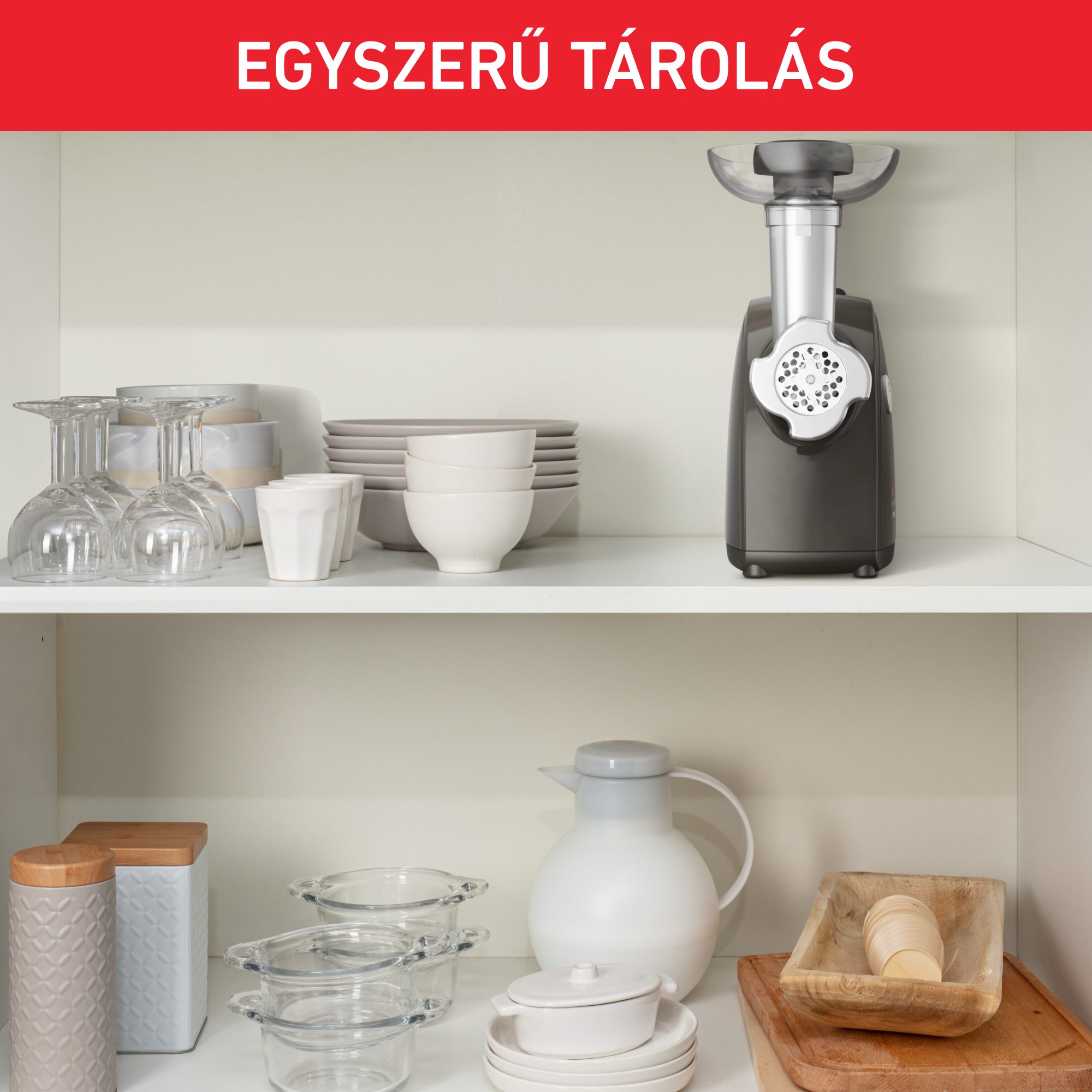 TEFAL NE477838 fekete 9 az 1-ben húsdaráló – 7. kép