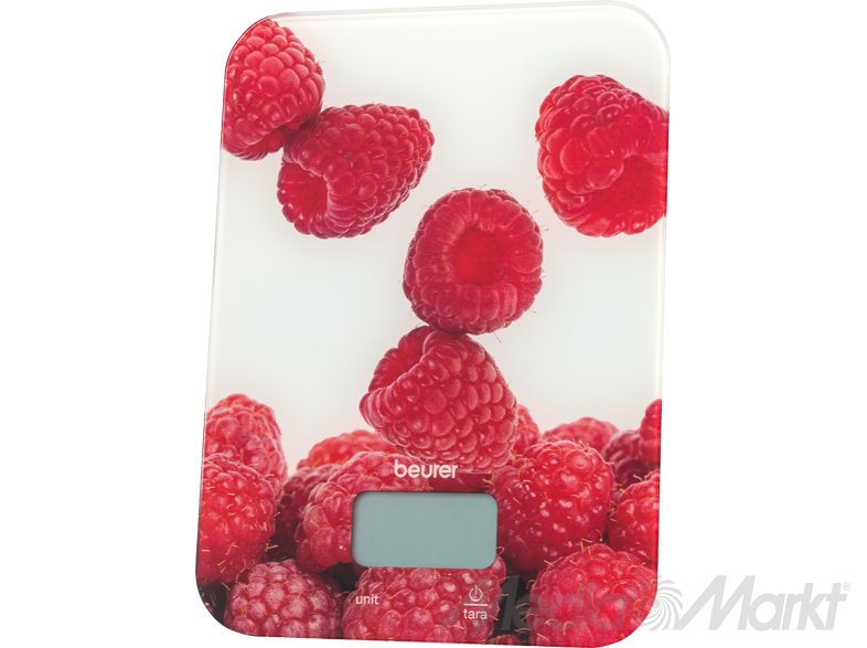 BEURER KS 19 BERRY DESING ultra vékony, mintás konyhai mérleg – 2. kép