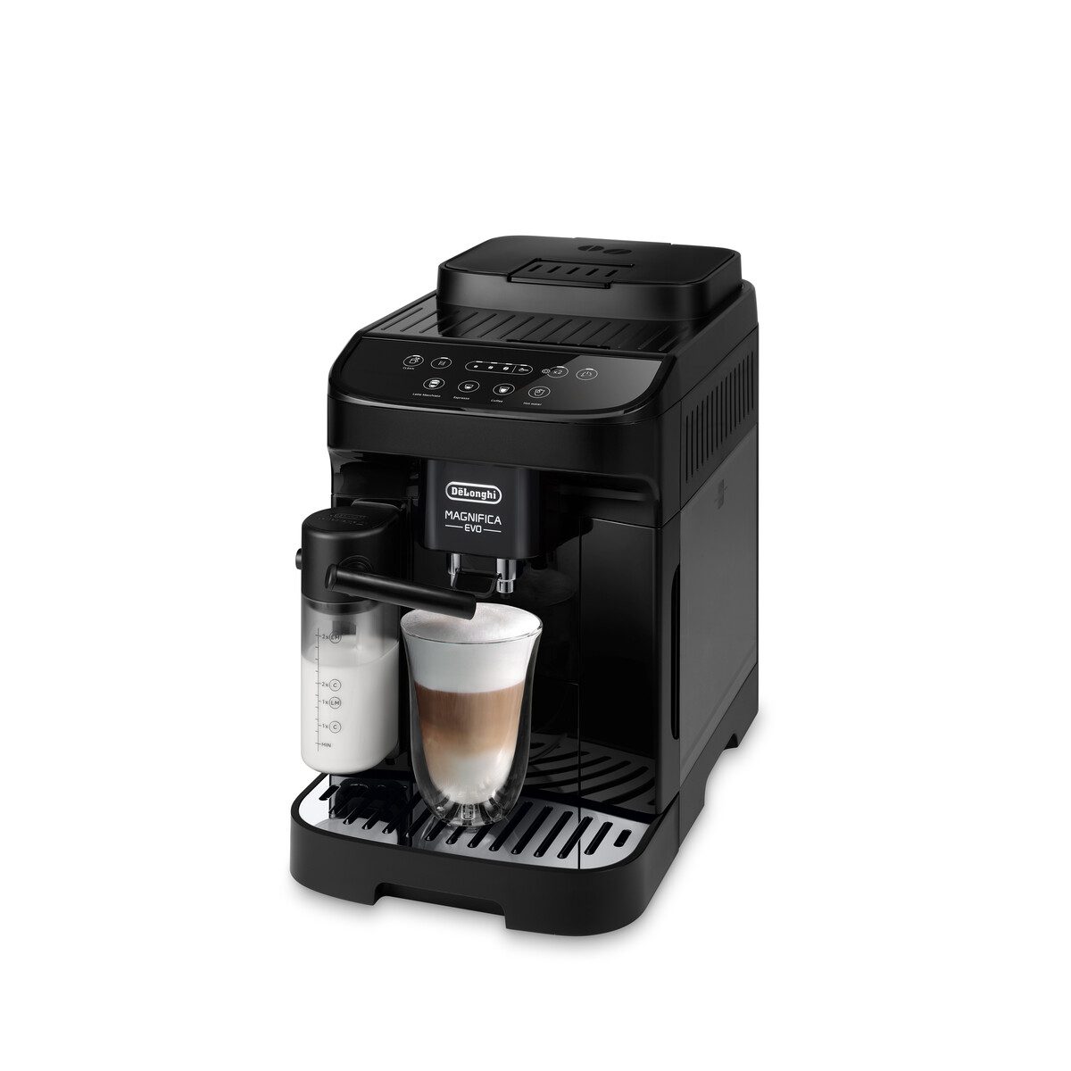 DE-LONGHI Magnifica Evo ECAM290.51.B automata kávéfőző tejtartállyal, fekete – 10. kép