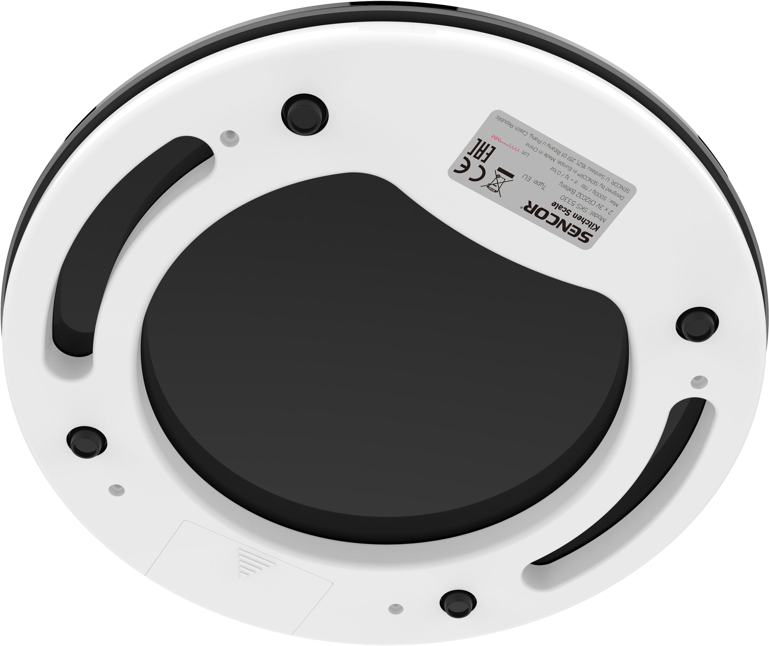 SENCOR SKS 5330 digitális konyhai mérleg, 5 kg, fekete-fehér – 5. kép