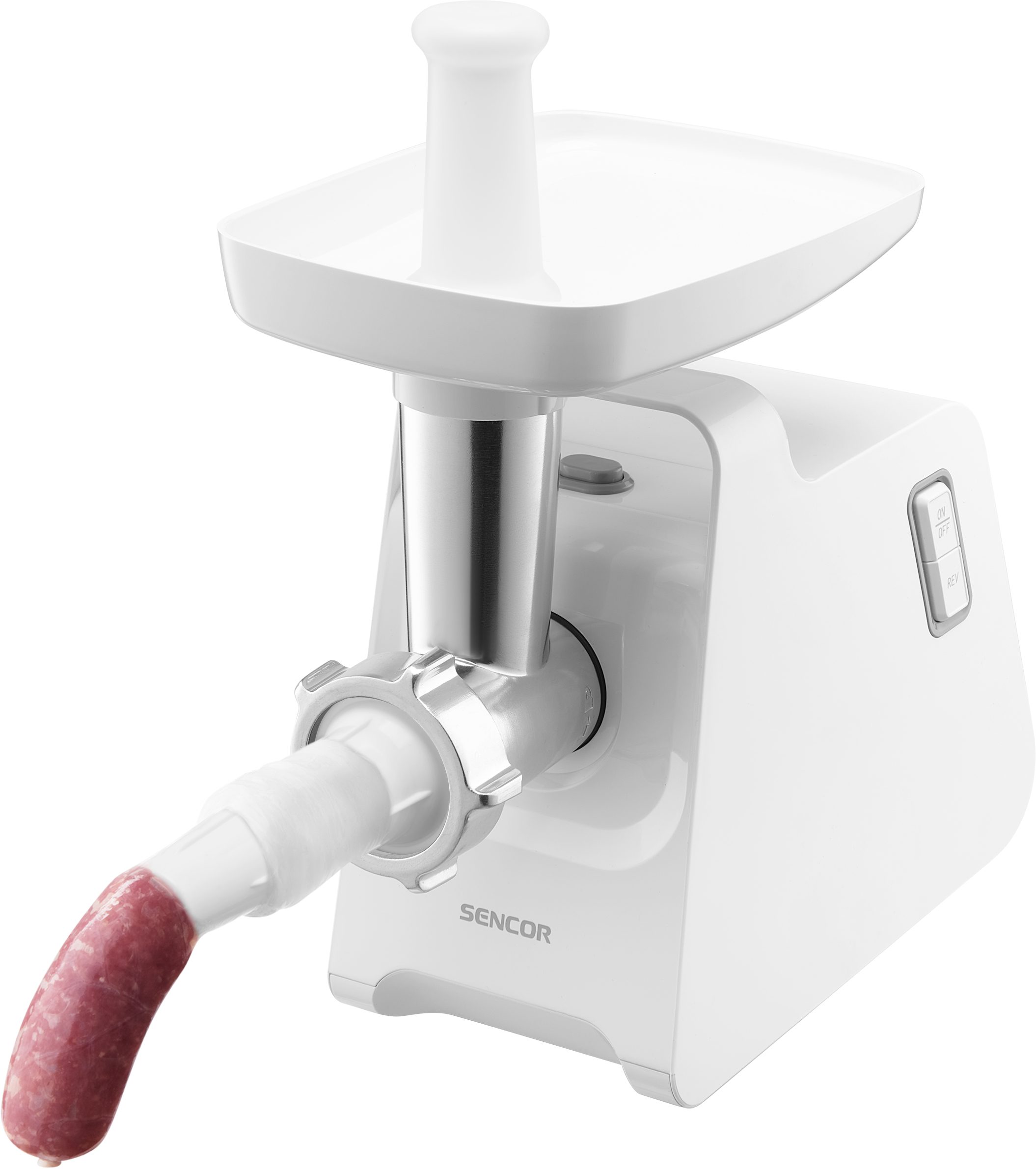 SENCOR SMG 4410WH húsdaráló 3 vágótárcsával, 500 W, fehér – 6. kép