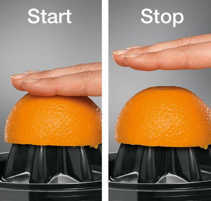 BRAUN CJ3050BK fekete citrusfacsaró közvetlen kifolyóval – 4. kép
