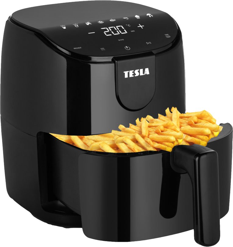 TESLA AirCook Q40 forrólevegős sütő, 4 l, 1500 W, fekete – 3. kép